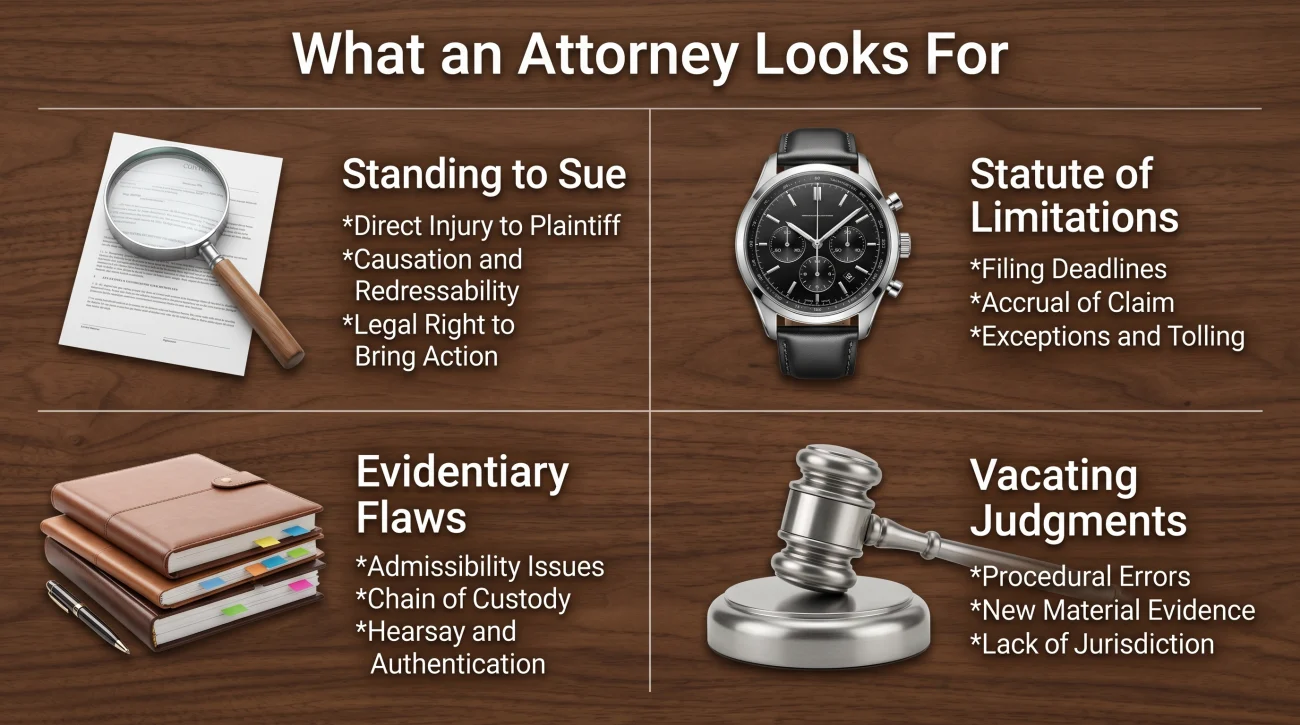 Attorney Review Checklist For Lawsuits