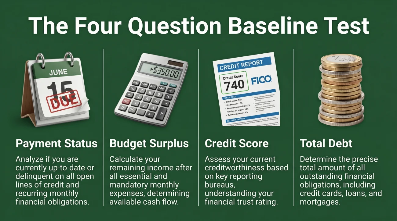 Debt Relief Baseline Math Test