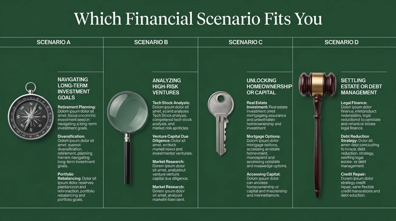 Debt Relief Scenario Decision Tree