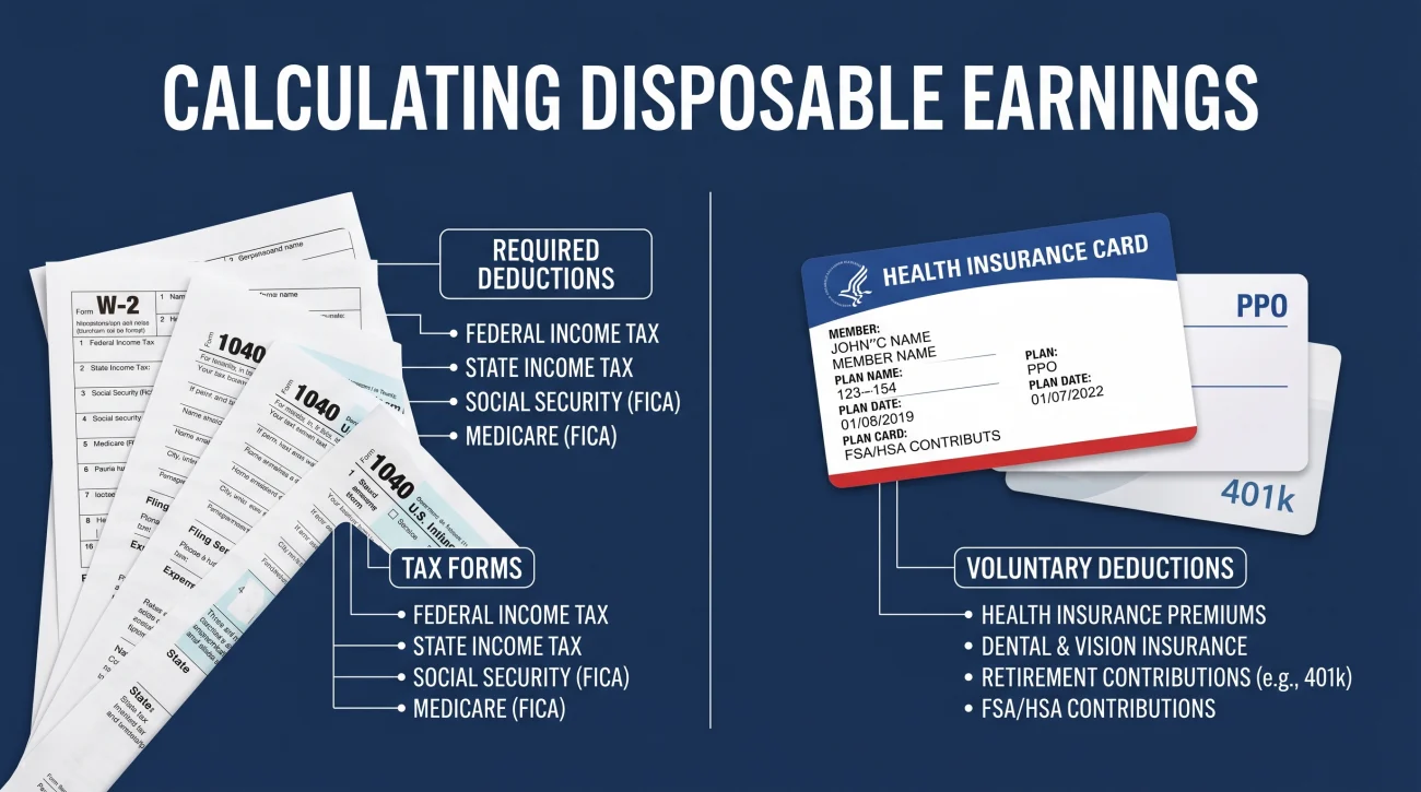 Disposable Earnings Calculation Formula