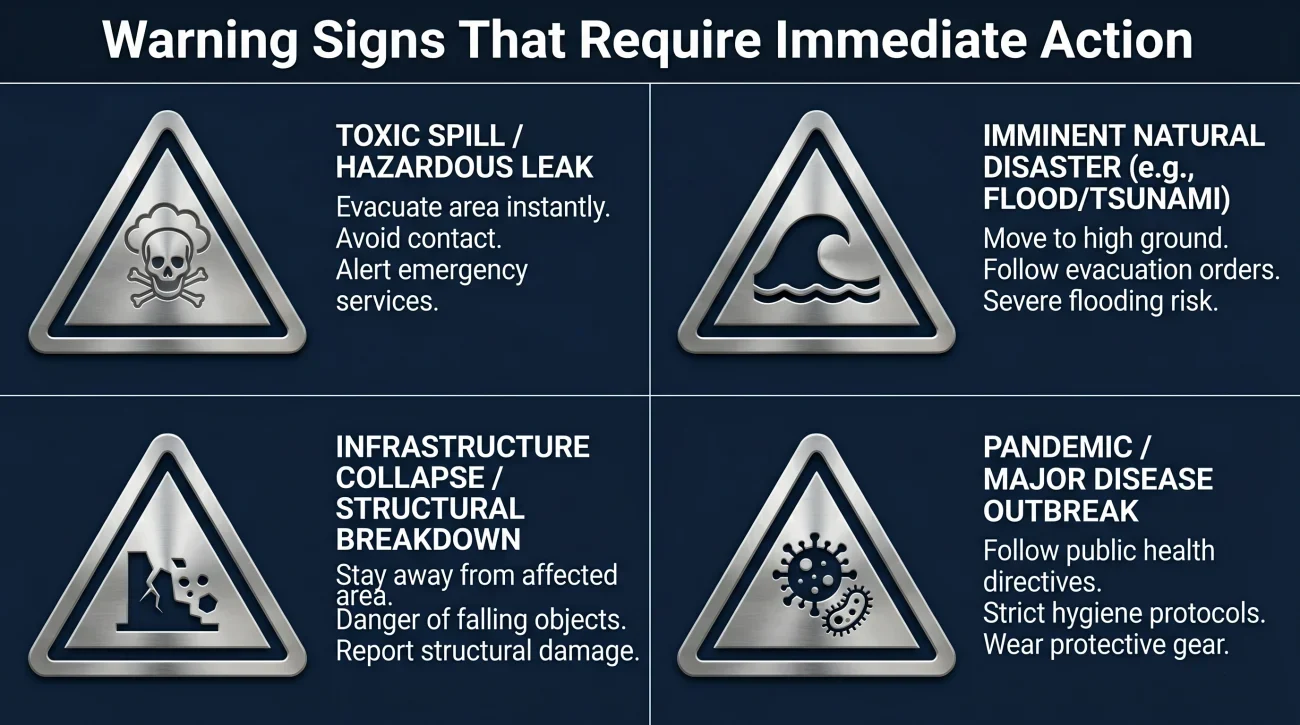 Lawsuit Warning Sign Action List