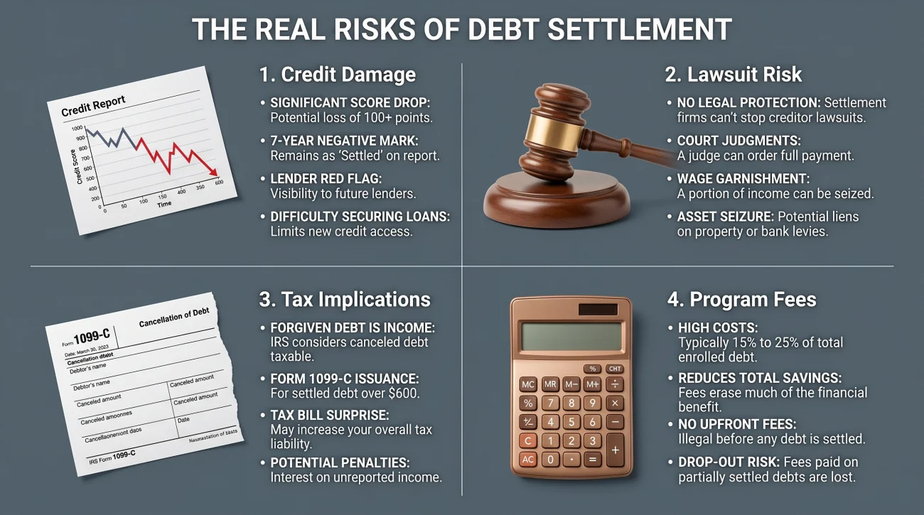 Risks Of Debt Settlement Programs