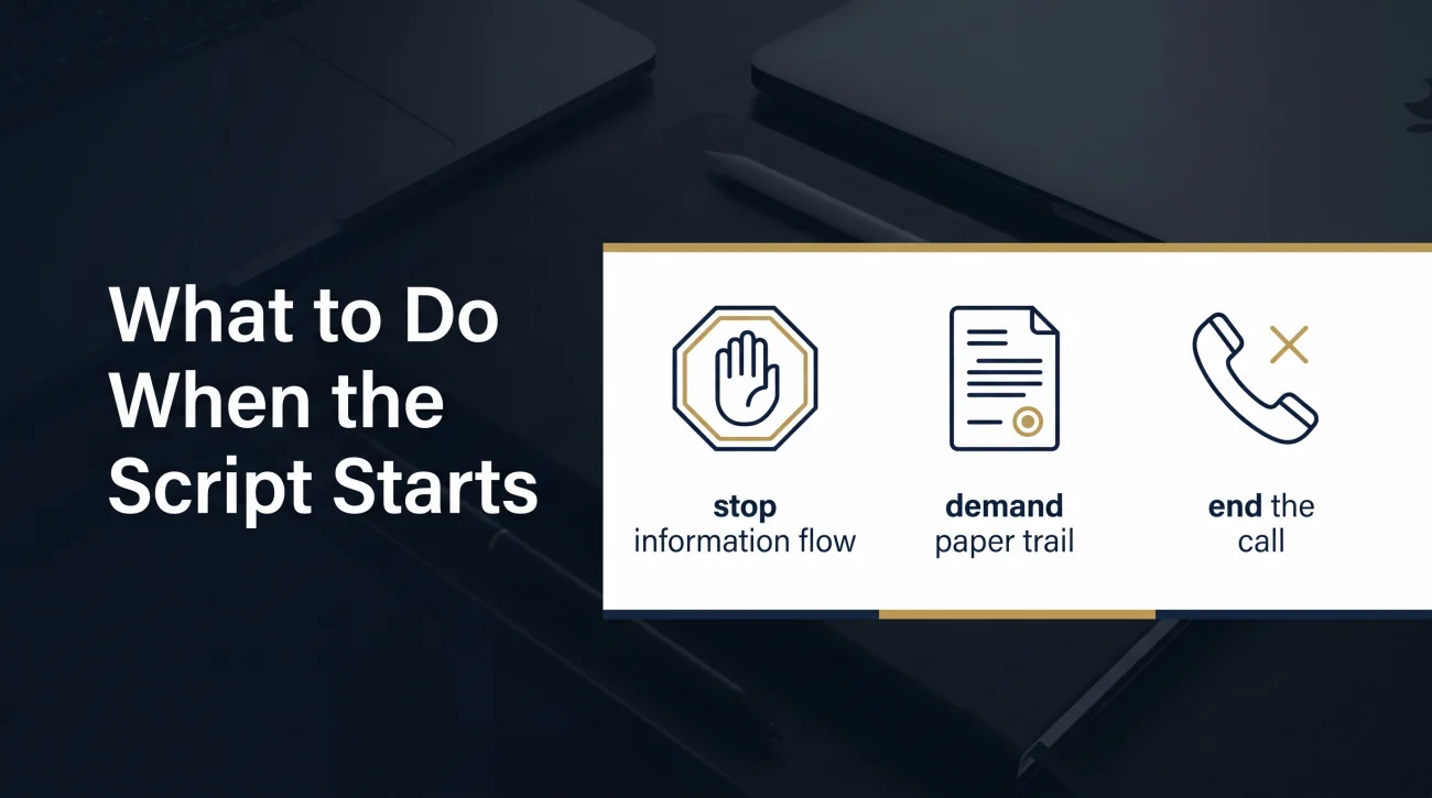 Three Steps To Break Collection Call Scripts Safely