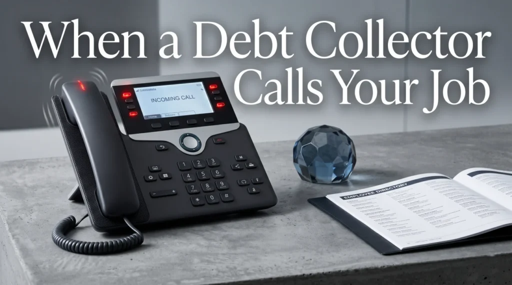 Debt Collector Called My Employer