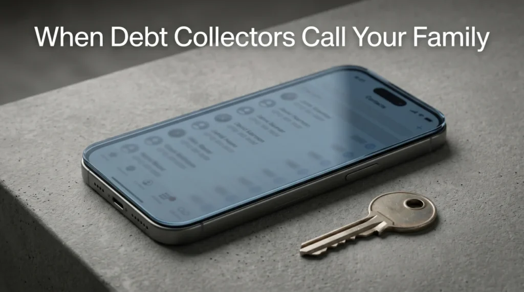 Debt Collector Called My Family