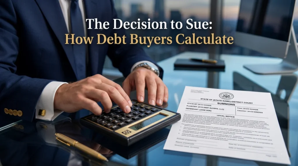 How Debt Collectors Decide Who To Sue