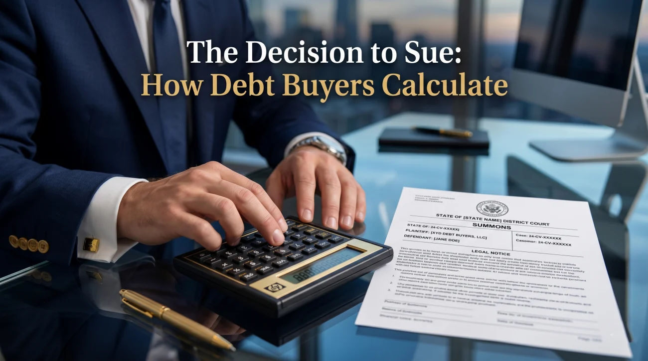 How Debt Collectors Decide Who To Sue