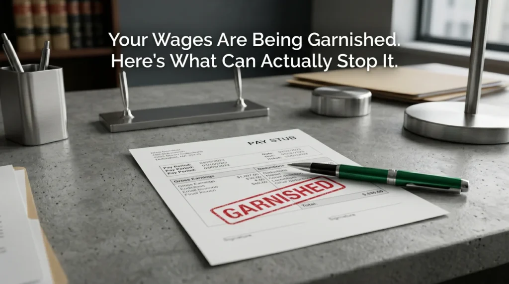 Wage Garnishment Attorney