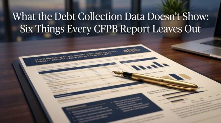 What the Debt Collection Data Doesn’t Show: Six Things Every CFPB Report Leaves Out