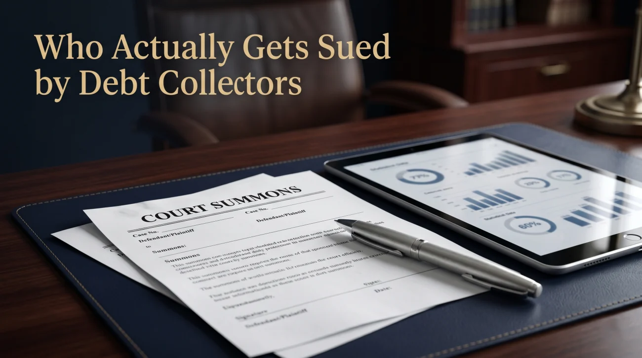 Who Debt Collectors Sue Most