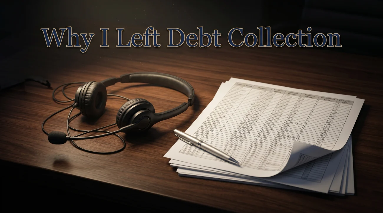 Why Former Debt Collector Left Industry