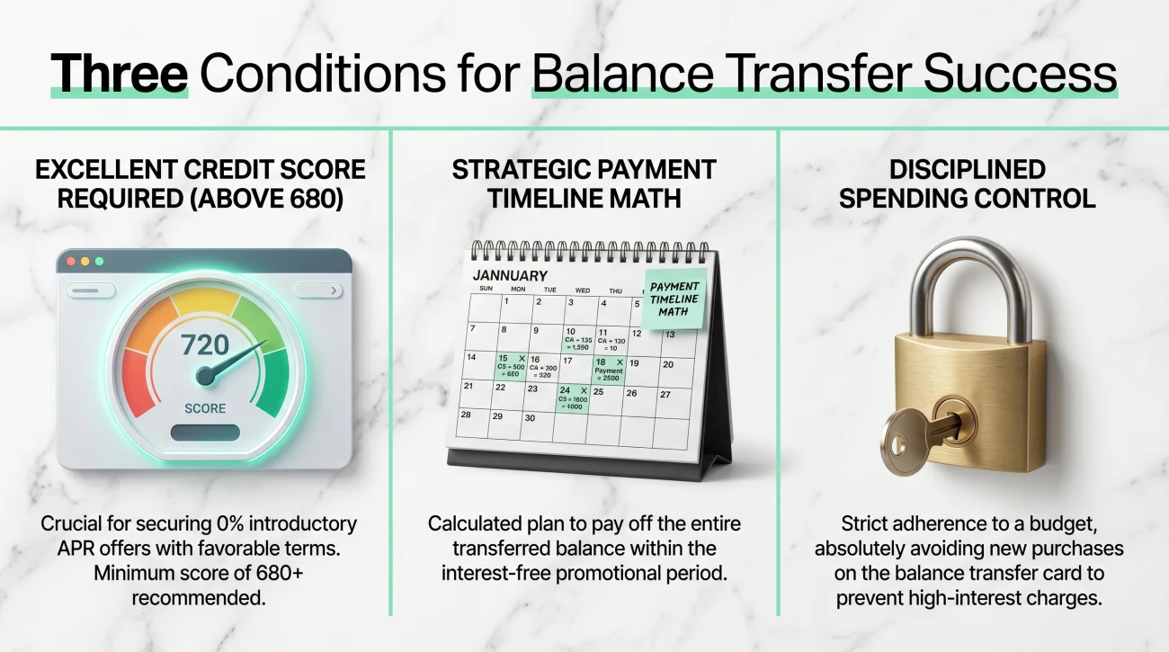 Balance Transfer Success Conditions