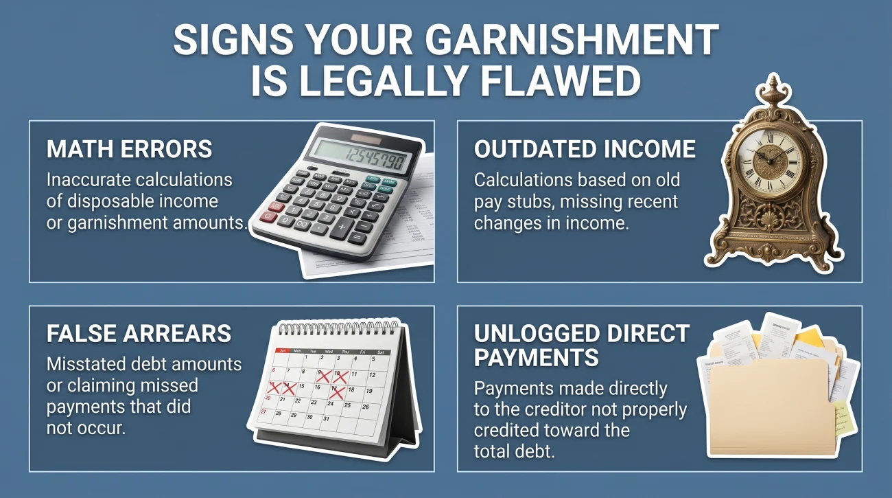 Child Support Garnishment Errors