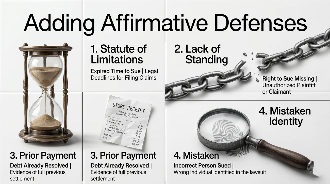 Common Lawsuit Affirmative Defenses