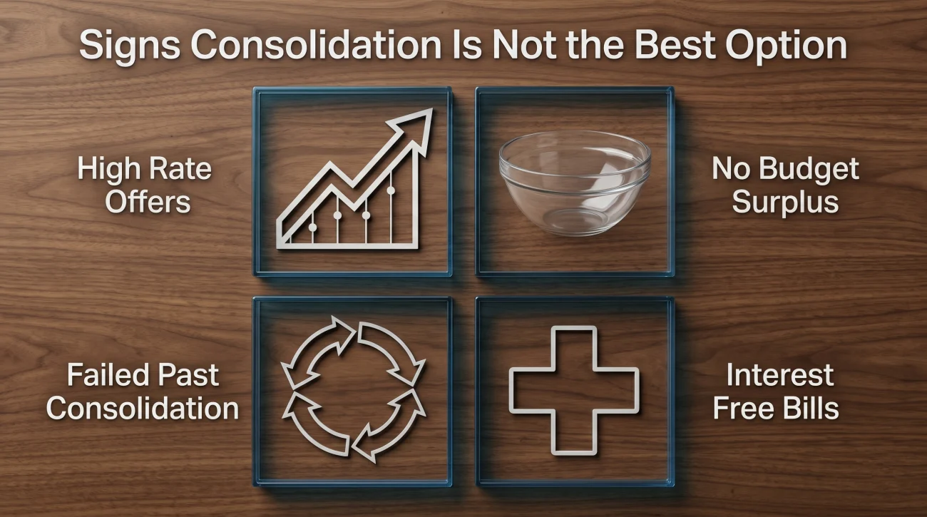 Consolidation Loan Warning Signs