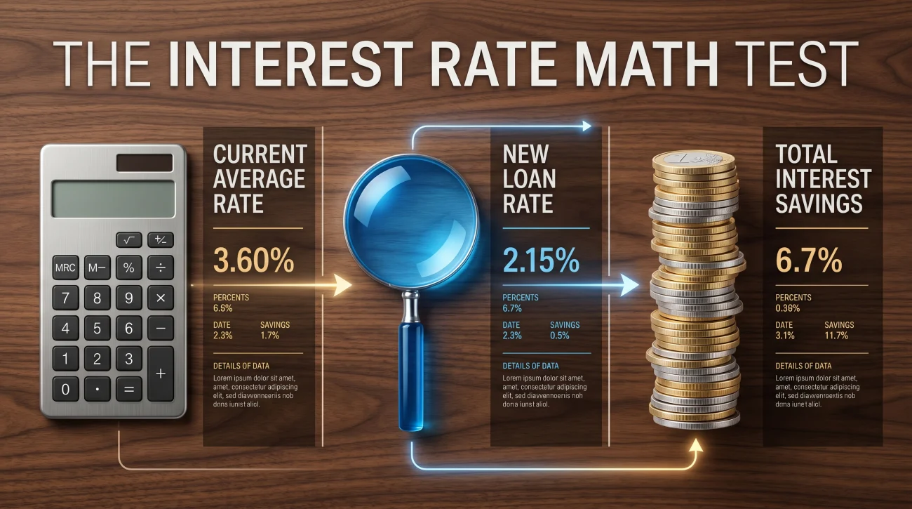 Debt Consolidation Math Test