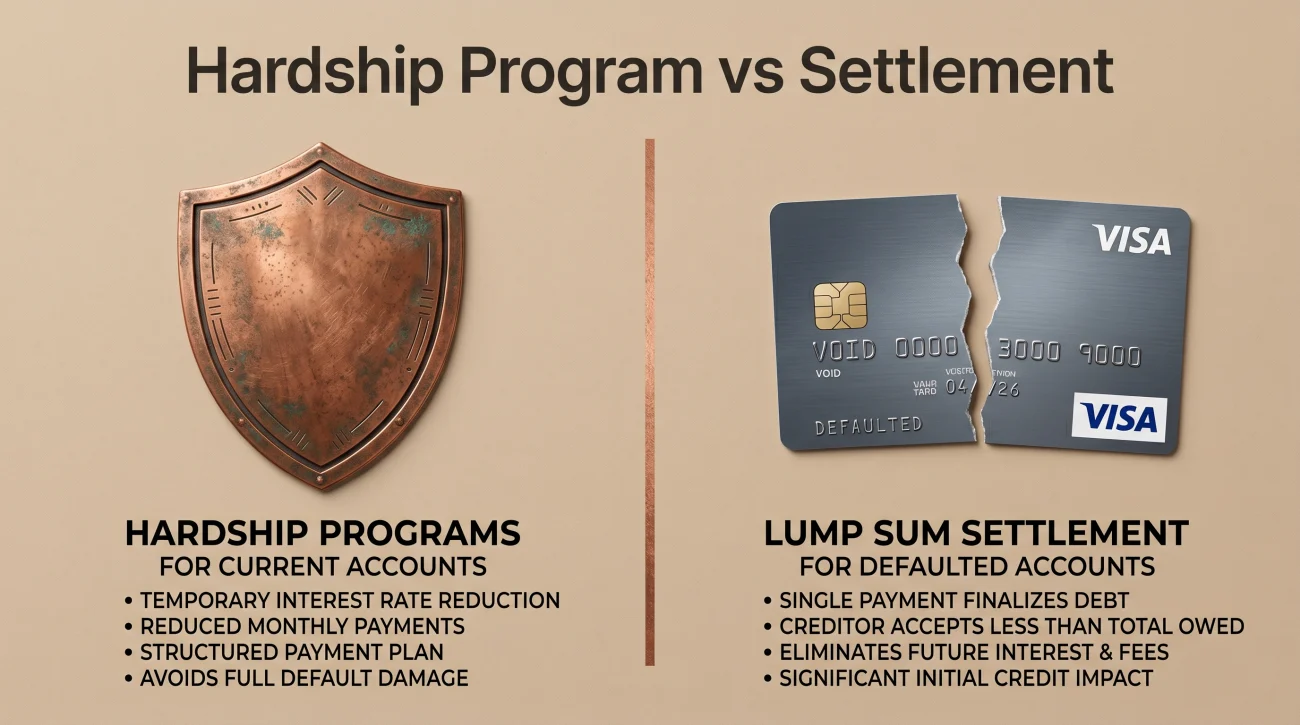 Hardship Program Vs Lump Sum Settlement
