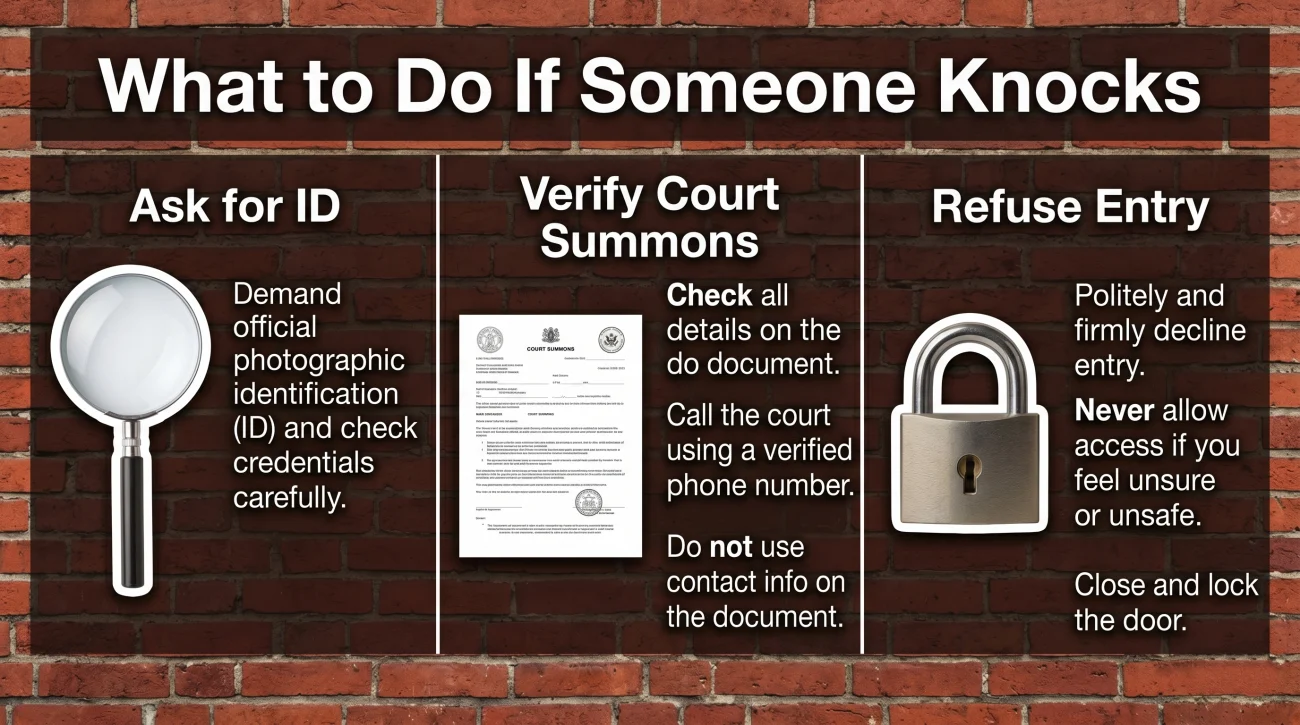 How To Handle Doorstep Debt Collectors