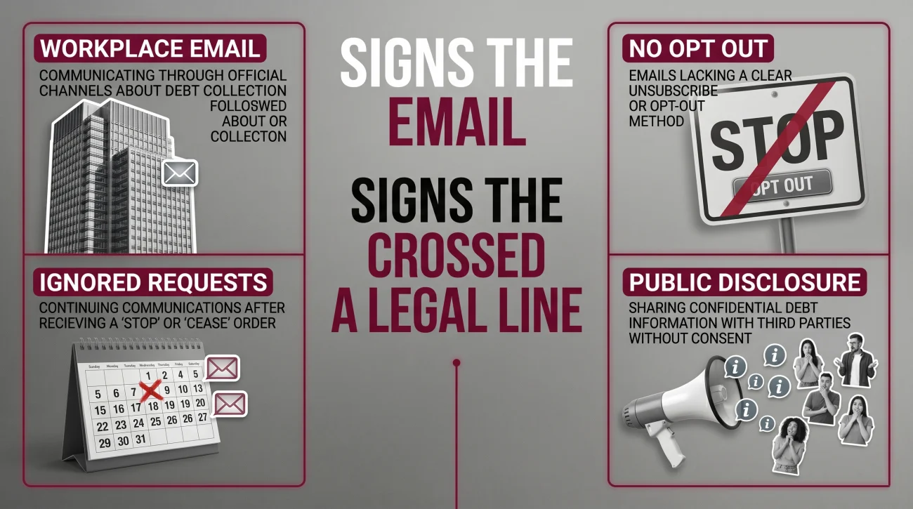 Illegal Debt Collection Email Tactics