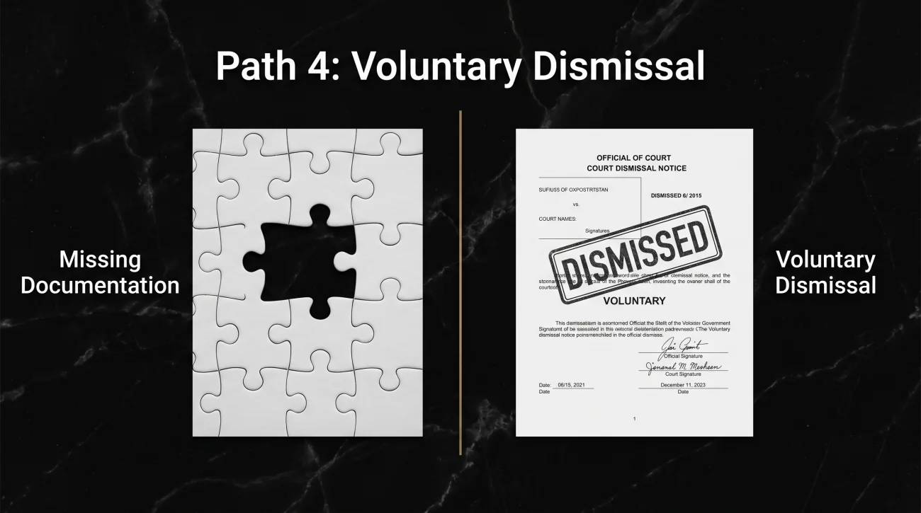 Lawsuit Voluntary Dismissal Notice