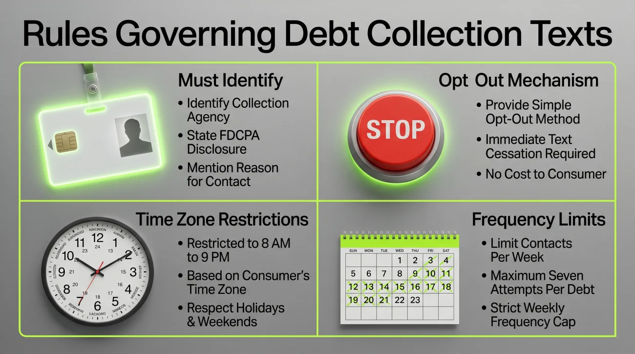 Legal Rules For Debt Collection Texts