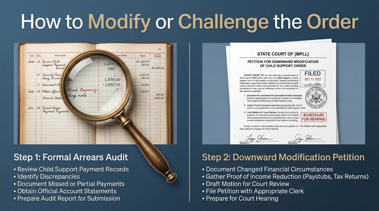 Modifying Child Support Garnishment Orders