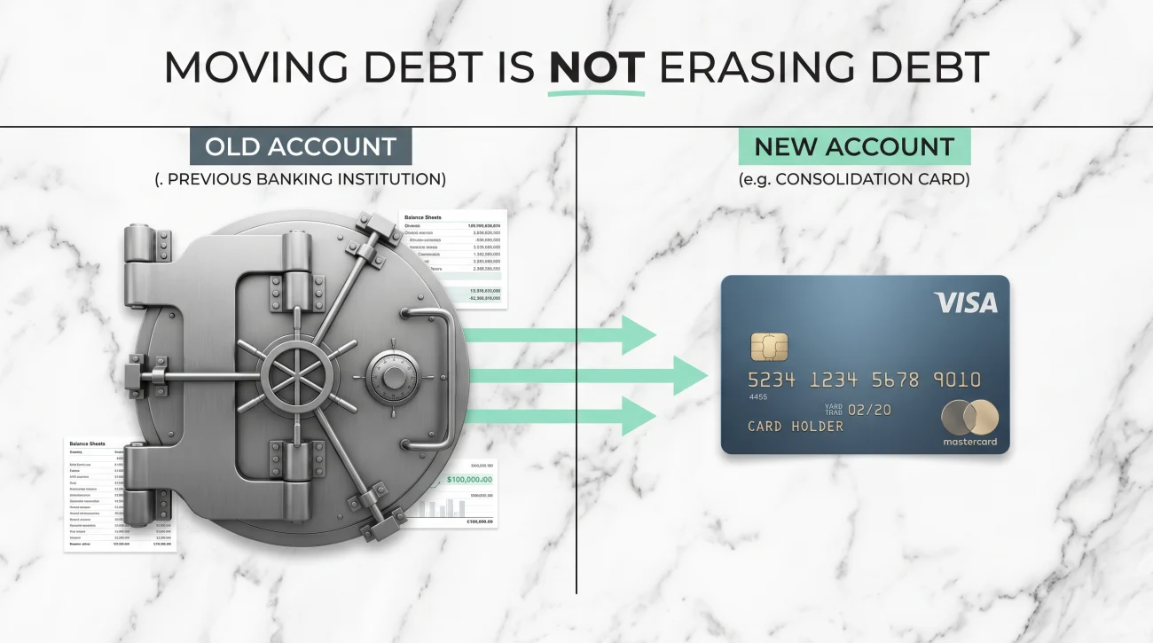 Moving Vs Erasing Credit Card Debt