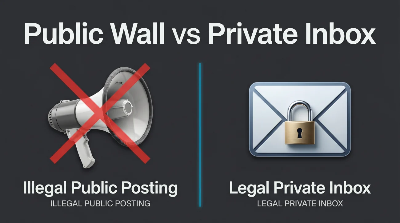 Public Wall Vs Private Inbox Collection Rules