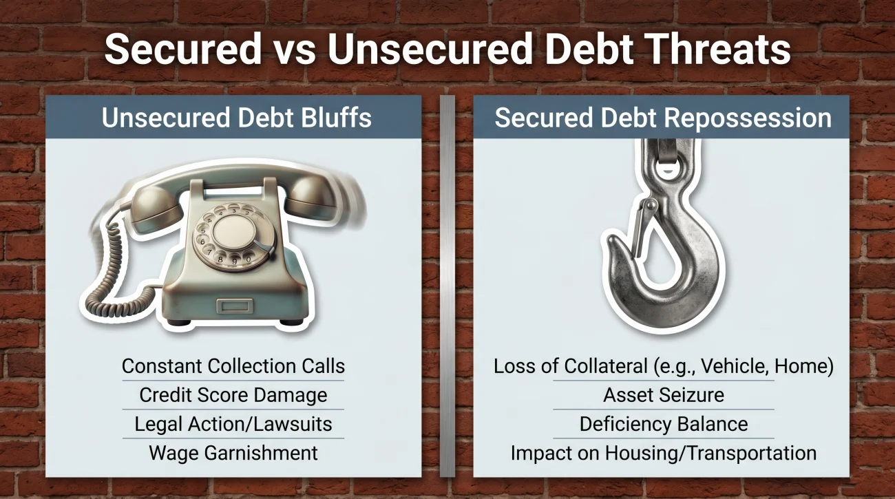 Secured Vs Unsecured Debt Collection