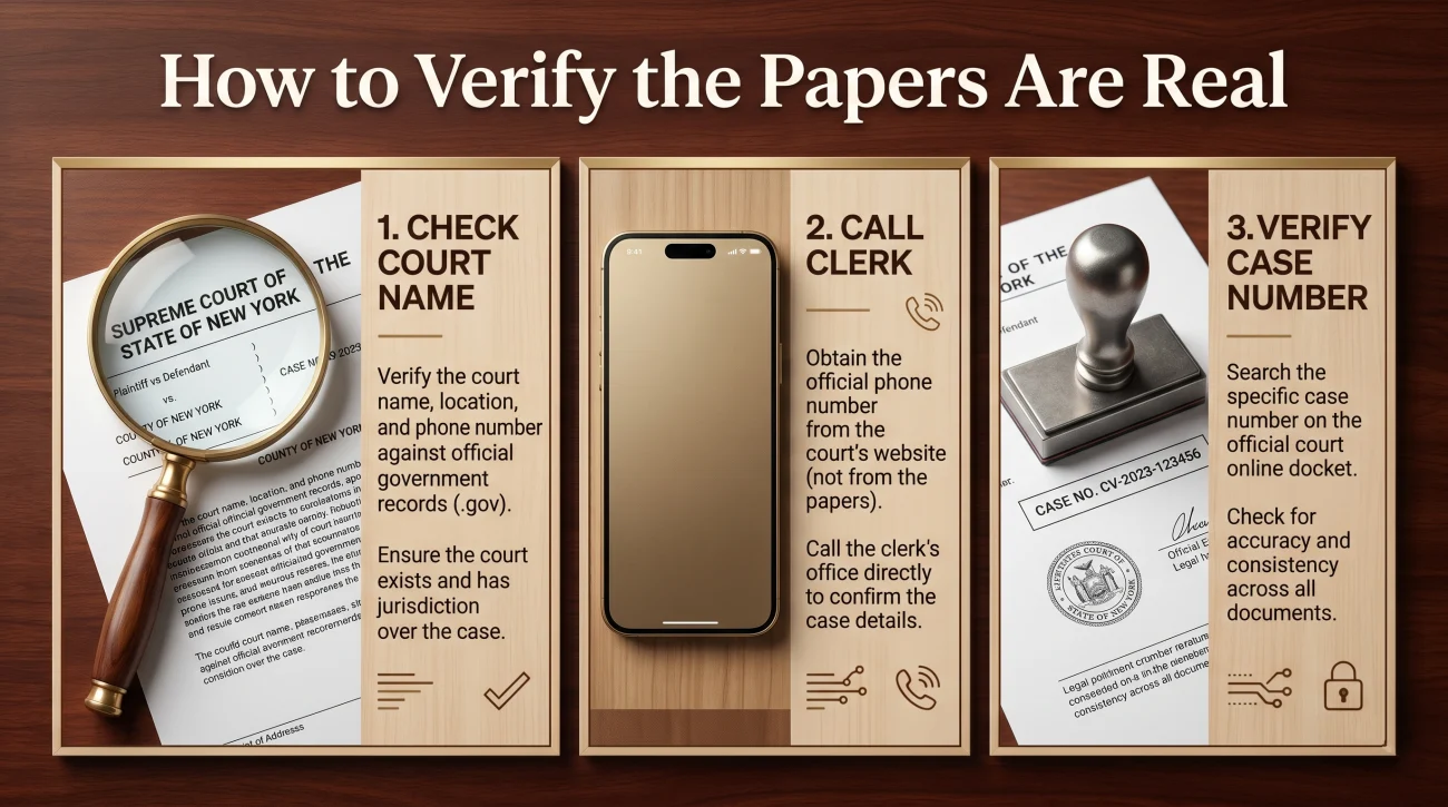 Steps To Verify Debt Collection Lawsuit