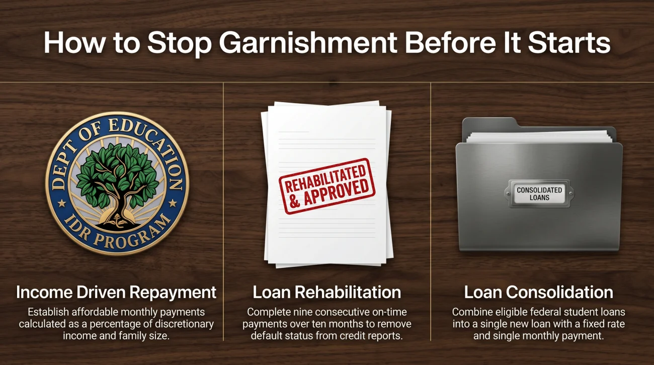 Stopping Federal Student Loan Garnishment