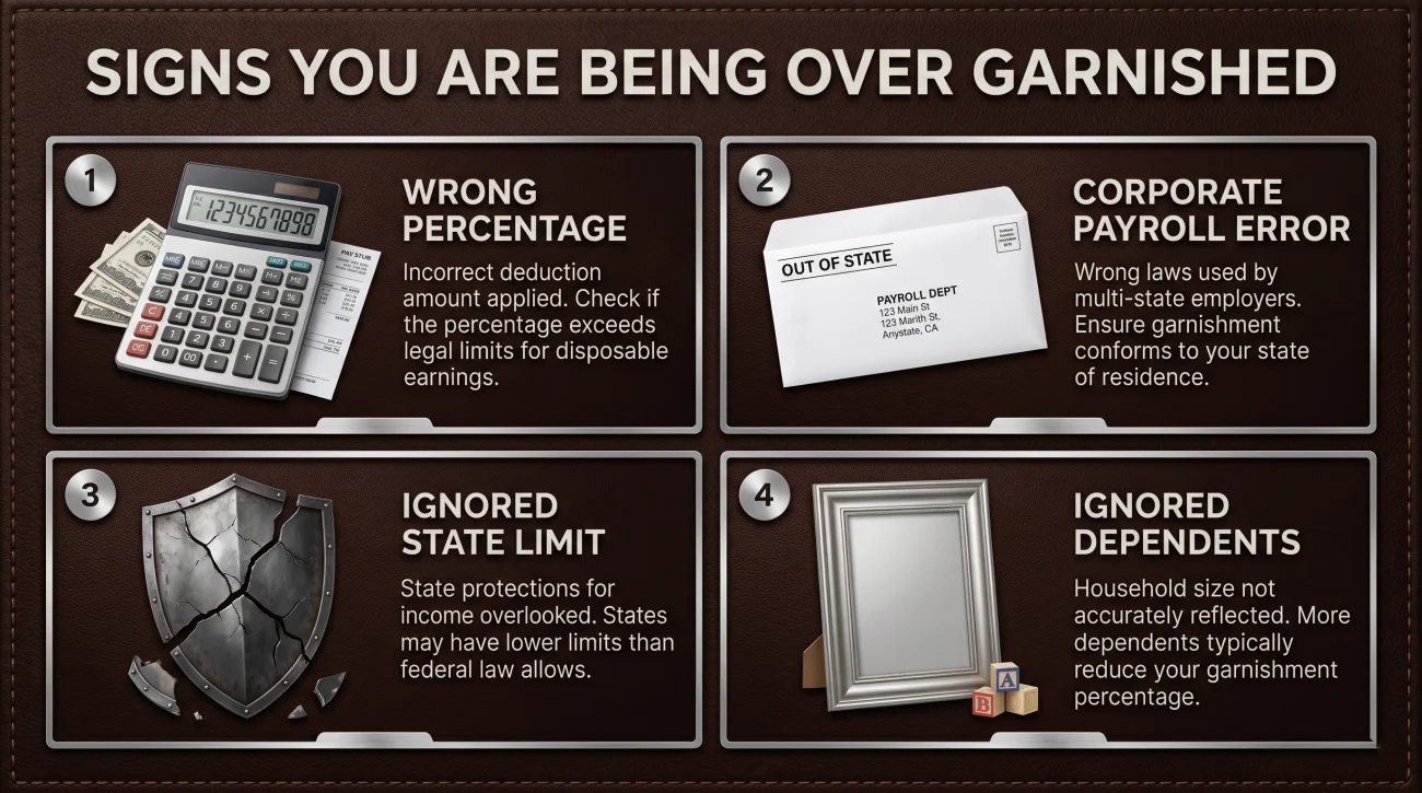 Wage Garnishment Calculation Errors
