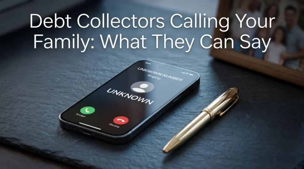 Can Debt Collectors Call Your Family