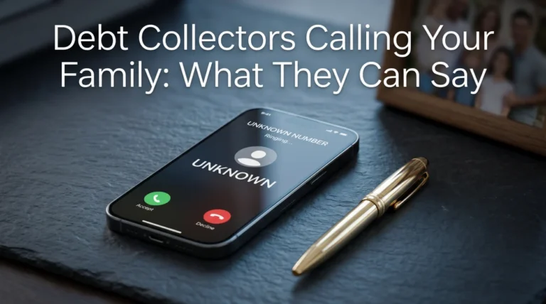 Debt Collectors Calling Your Family: What They’re Allowed to Say (And What They’re Not)