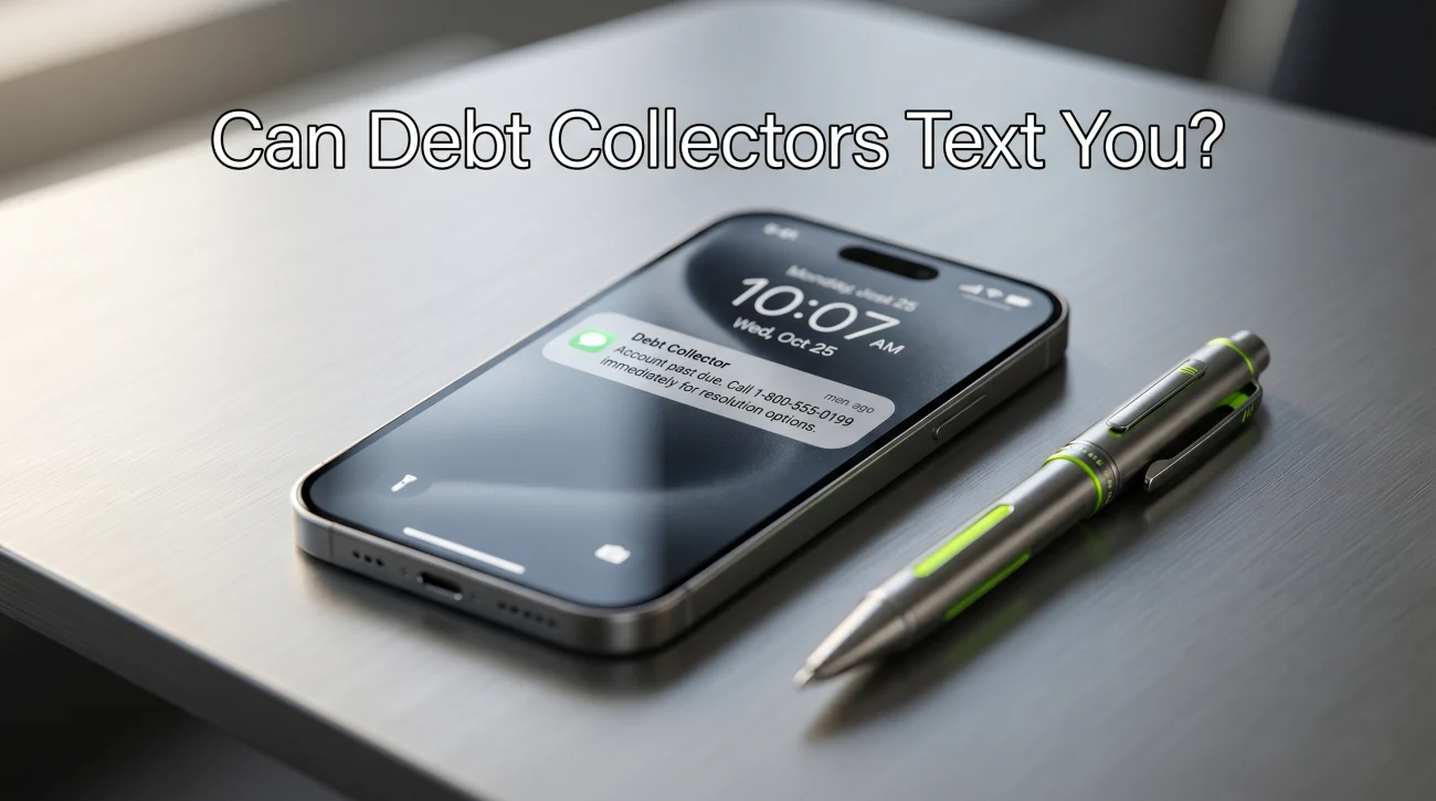 Can Debt Collectors Text You