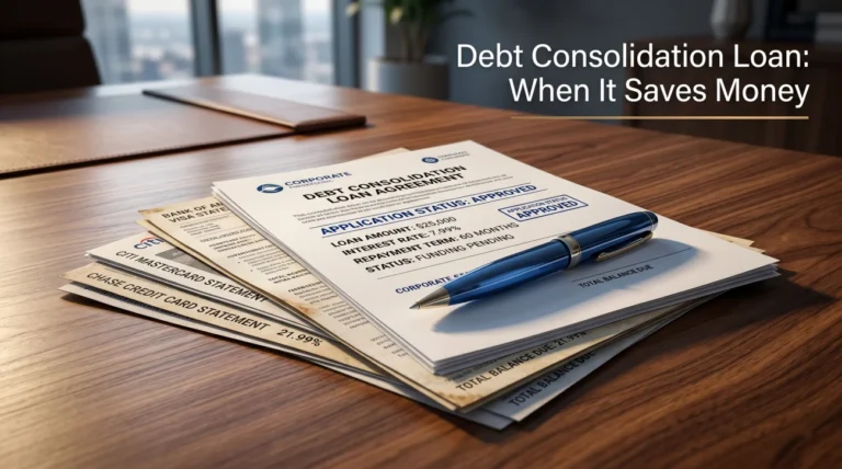 Debt Consolidation Loan: When It Saves Money and When It Doesn’t