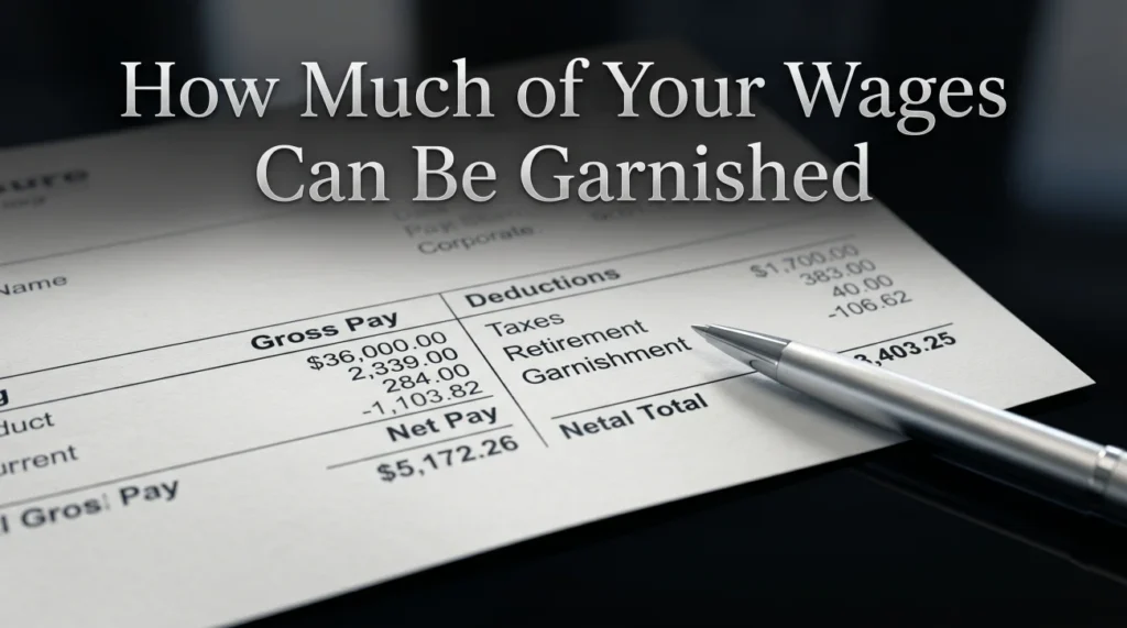 How Much Wages Can Be Garnished