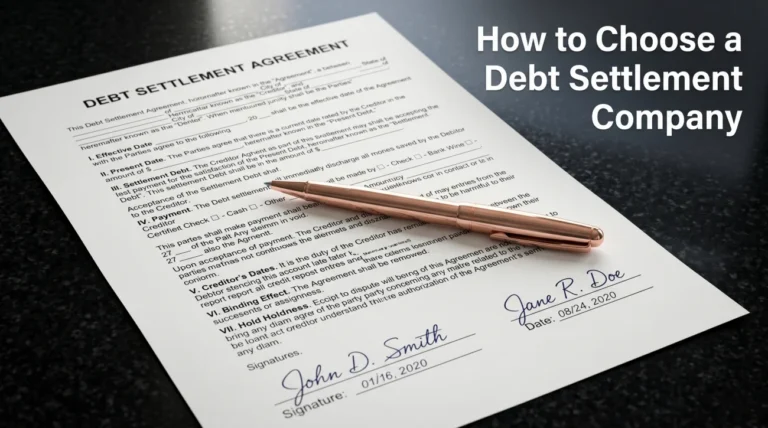 How to Choose a Debt Settlement Company: What NDR, FDR, and ADR Actually Offer and the Red Flags to Avoid