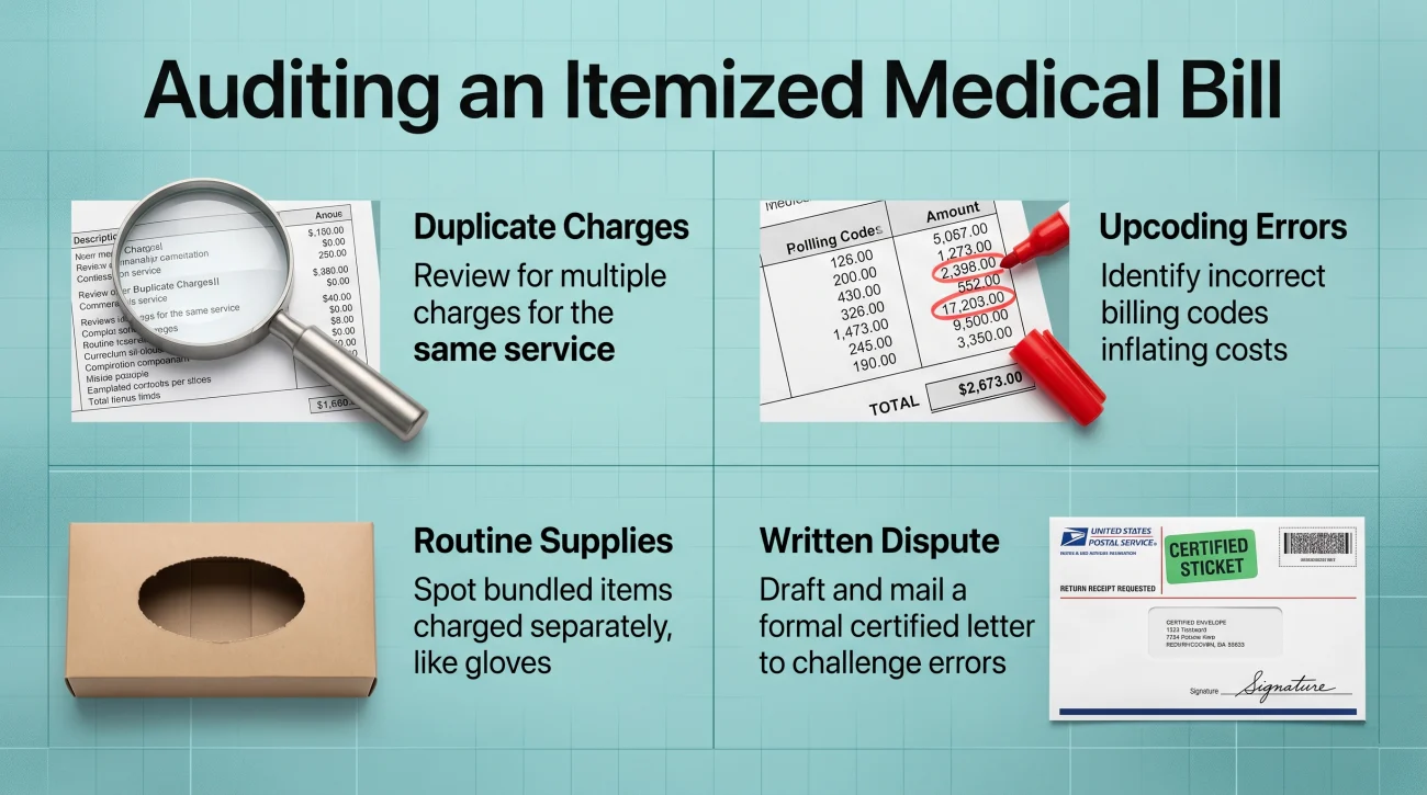 Auditing Itemized Hospital Bills