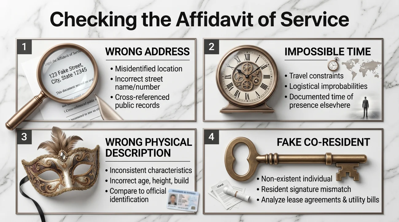 Checking Affidavit Of Service
