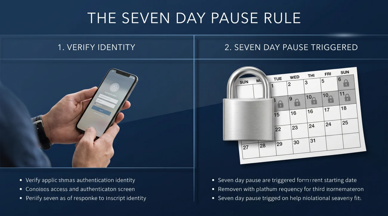Debt Collector Seven Day Call Pause