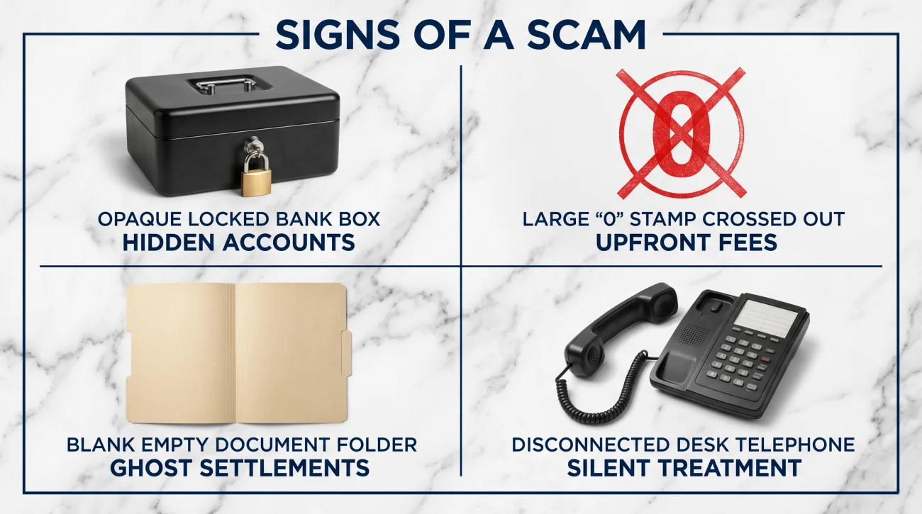 Debt Relief Scam Warning Signs