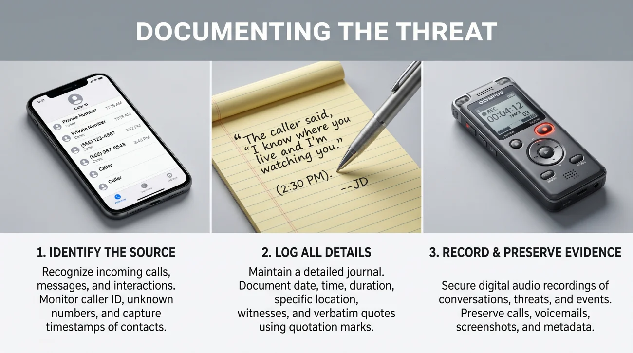 Documenting Debt Collector Call Evidence