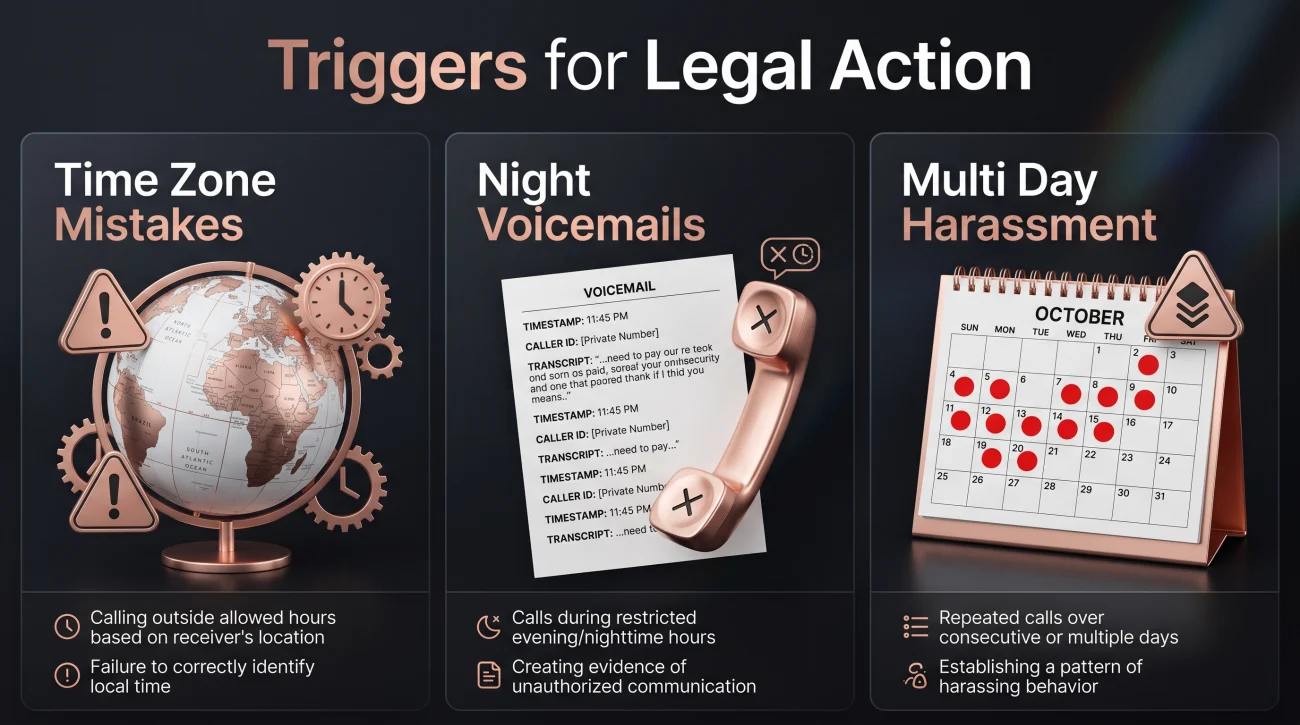 FDCPA Violation Legal Evaluation Signs