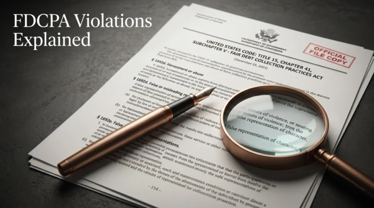 FDCPA Violations: What Debt Collectors Are Illegally Doing and What You Can Do About It