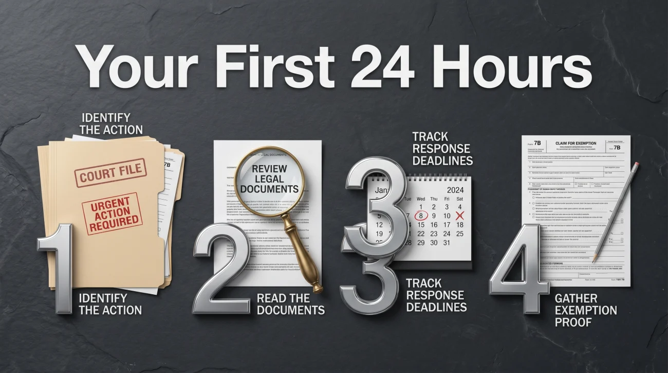 First 24 Hours Action Plan