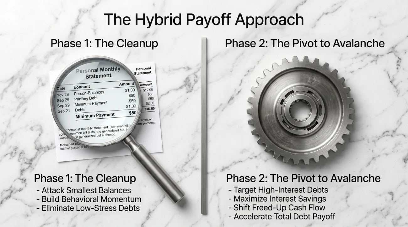 Hybrid Debt Payoff Strategy