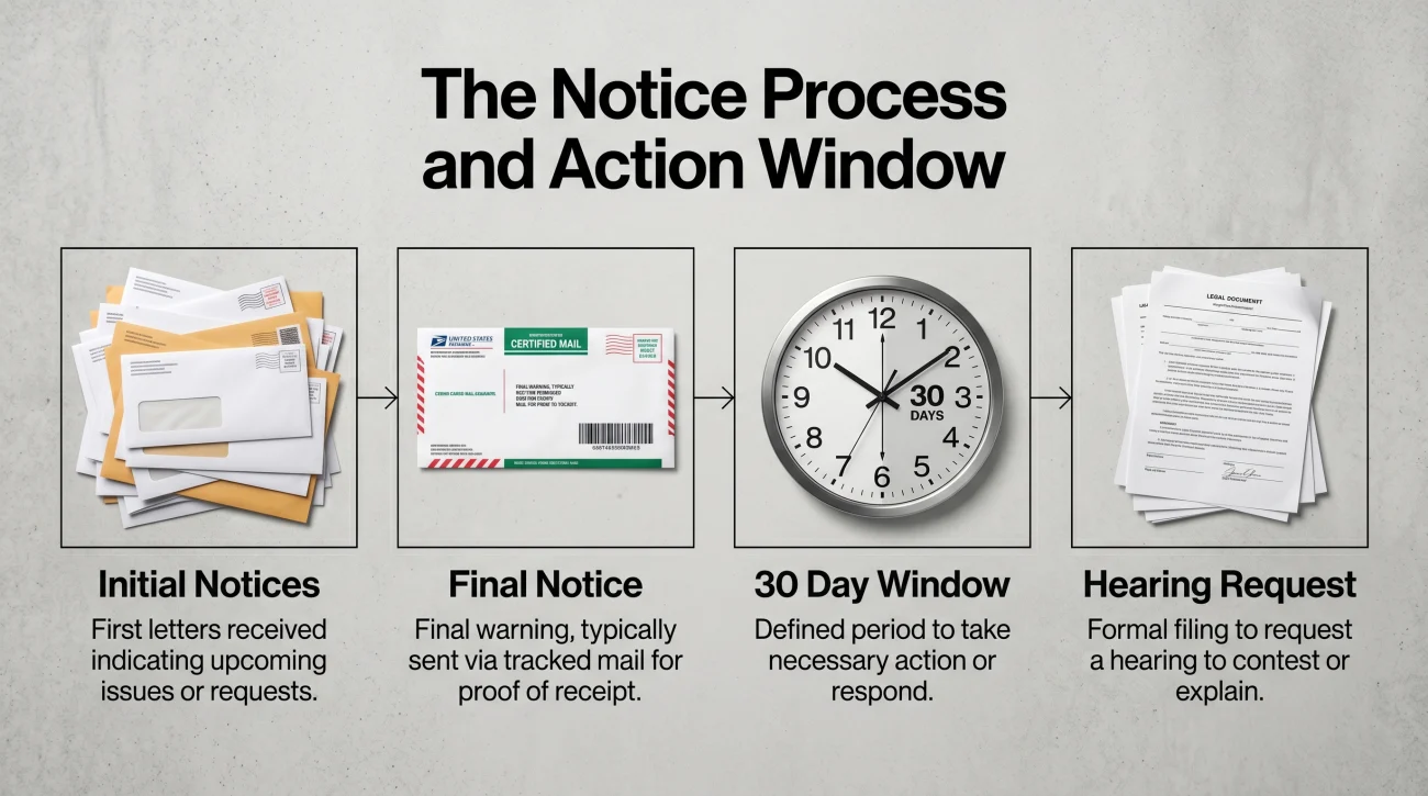 IRS Intent To Levy Notice Timeline