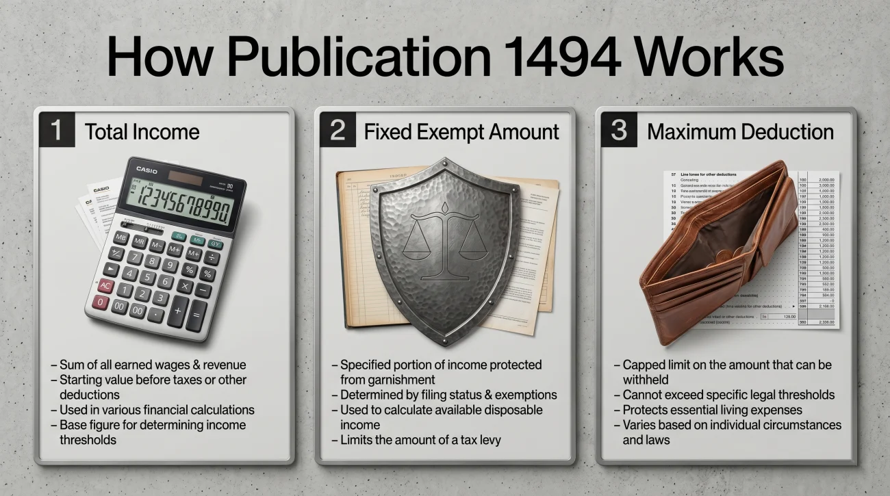 IRS Publication 1494 Math