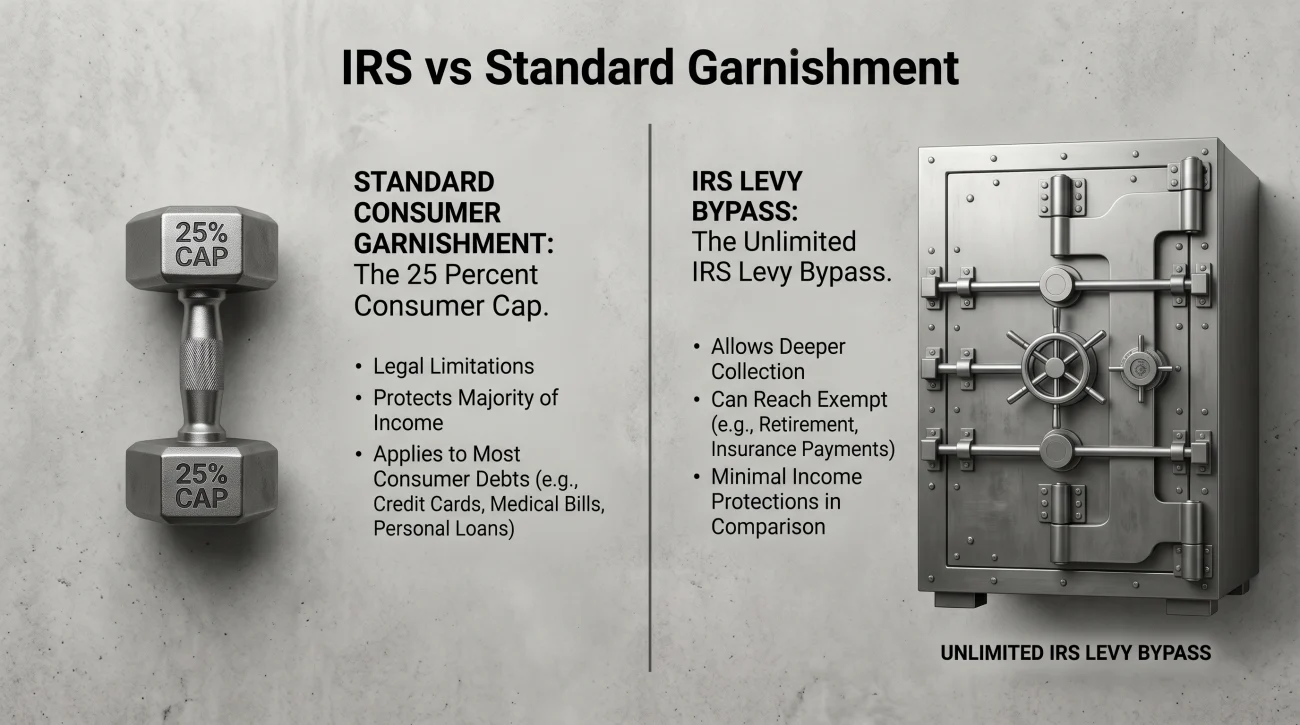 IRS Vs Standard Wage Garnishment